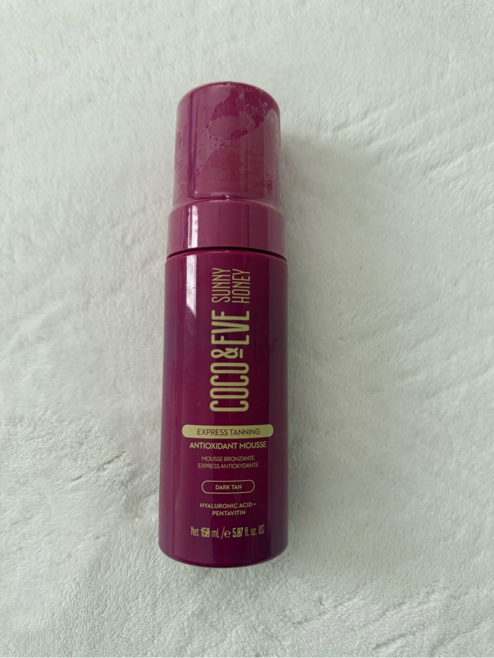 Coco & Eve Sunny Honey Antioxidant Tanning Mousse - Shade Dark